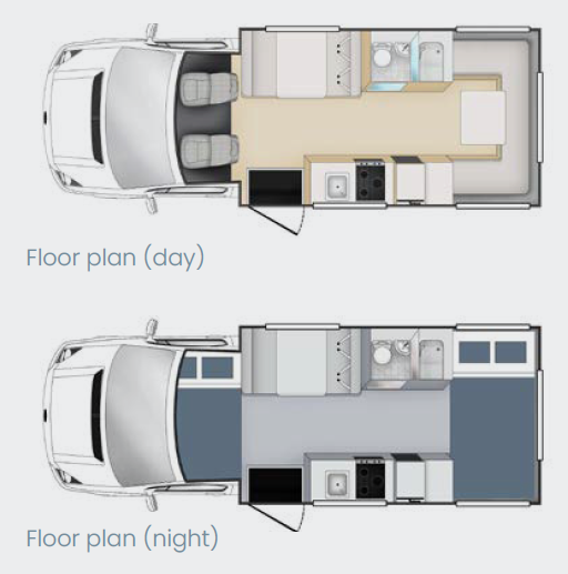 Getaway P4 Floor plan